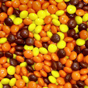 Mini Reese's Pieces - 12.5lb Bulk