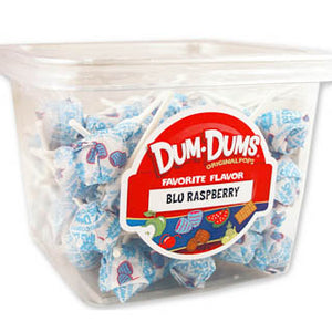 Dum Dum Pops - Blue Raspberry 1lb Tub