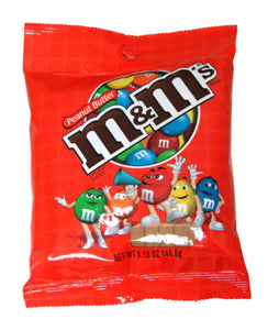 Peanut M&M's - 12ct Peg Bags –