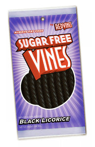 Sugar Free Red Vines - Black Twists 12ct
