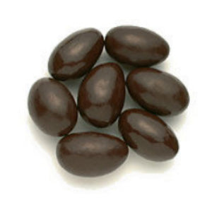 Dark Chocolate Covered Almonds - 10lb