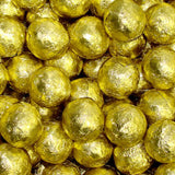 Gold Chocolate Marbles - Foil Wrapped 5lb Bag