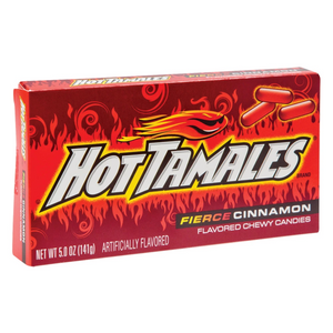 Hot Tamales Movie-Size 5oz Boxes Fierce Cinnamon - 12ct