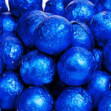 Royal Blue Milk Chocolate Balls - Foil 10lb