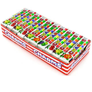 Charms Assorted Hard Candy Squares 1oz pack or 20ct box
