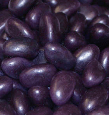Raspberry Dark Purple Jelly Beans - 5lb