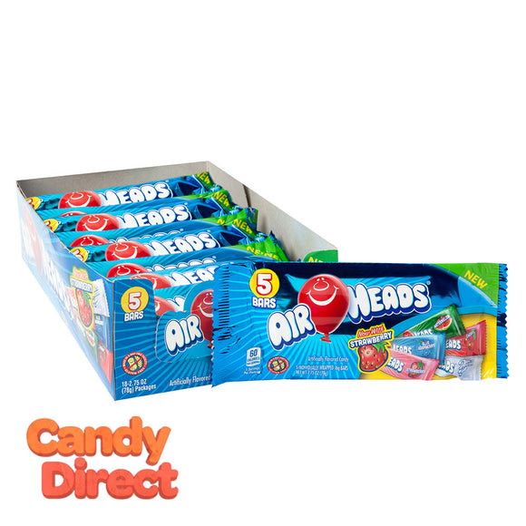 Airheads Assorted 5-Piece 2.75oz - 18ct