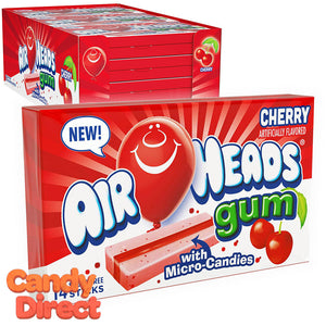 Airheads Gum Cherry 14-pc - 12ct
