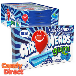 Airheads Gum Raspberry 14-pc - 12ct