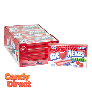 Airheads Sugar Free Cherry Gum 14-Piece 1.19oz - 12ct