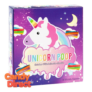 Amusemints Unicorn Poop Rainbow Licorice Twisters 6oz Box - 18ct
