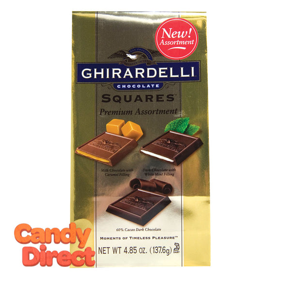 Assorted Classic Ghirardelli Squares - 6ct Bags