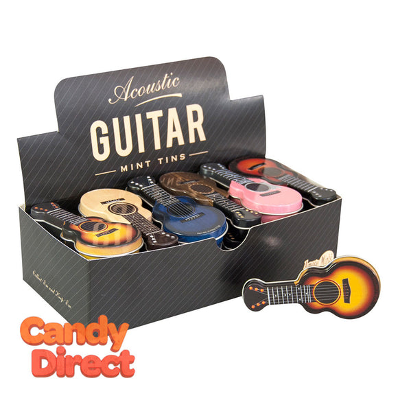 Assorted Mints Tin Acoustic Guitar - 24ct