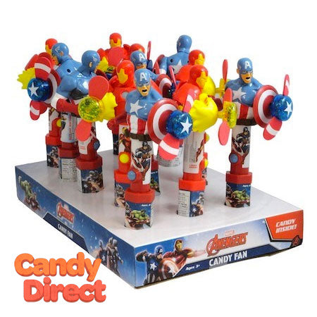 Avengers Candy Fans Marvel - 12ct