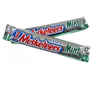 Three Musketeers - Mint Dark Chocolate 24ct