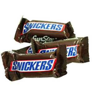 Snickers Bars - Fun-Size 15.8lb