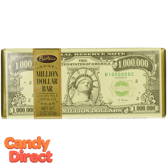 Barton's Million Dollar Candy Bars - 12ct