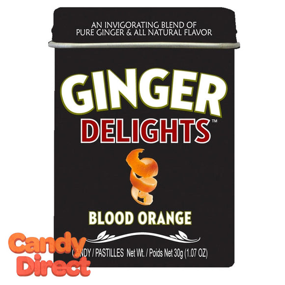 Blood Orange Ginger Delights - 12ct Tins