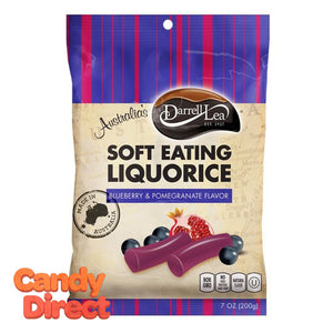 Blueberry & Pomegranate Darrell Lea Soft Eating Licorice - 8ct