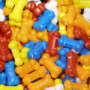 Funny Bones Multi-Color Candy Bones - 15lb