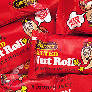 Salted Nut Roll Bars Fun-Size - 5lb