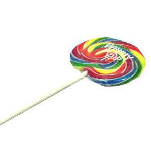 Rainbow Whirly Pops - 3oz 48ct