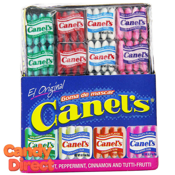 Canel's Assorted Flavor Gum 20-Pack Tray - 12ct