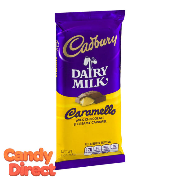 Caramello Cadbury Chocolate Bars - 14ct