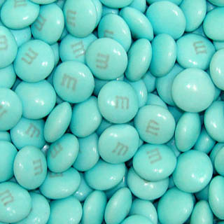 Teal M&M'S Bulk Candy