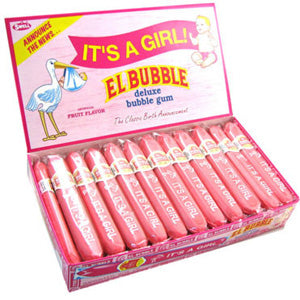 It's a Girl Bubble Gum Cigars - 36ct
