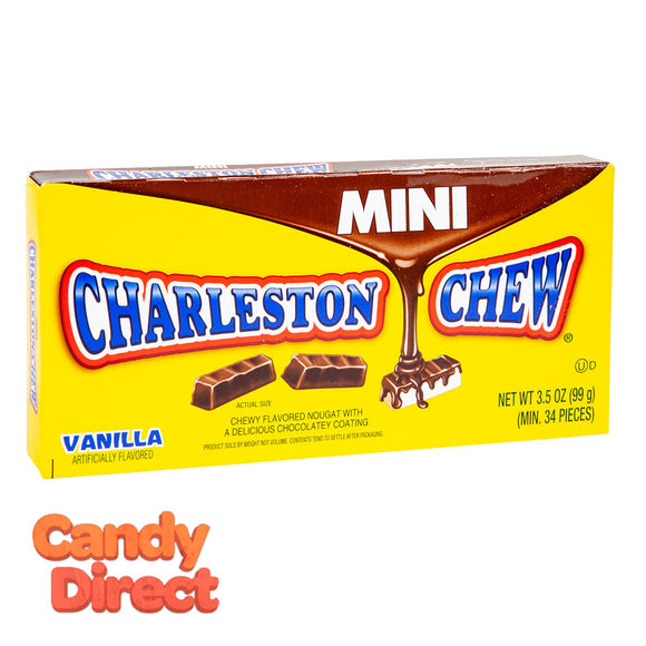 Charleston Mini Pieces Chew 3.5oz Theater Box - 12ct