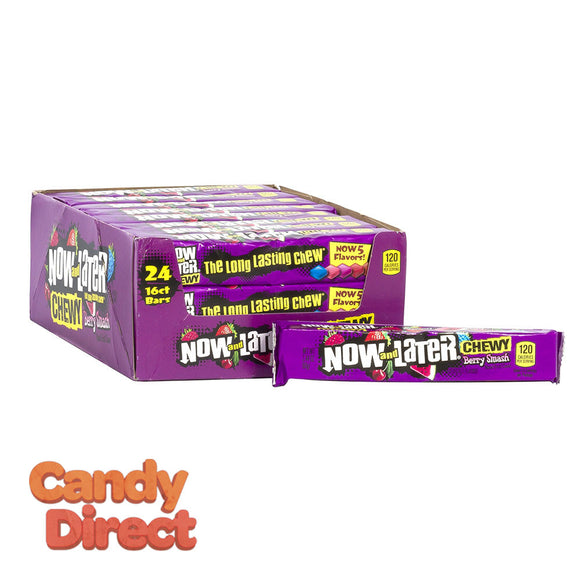 Chewy Berry Smash Now And Later - 24ct