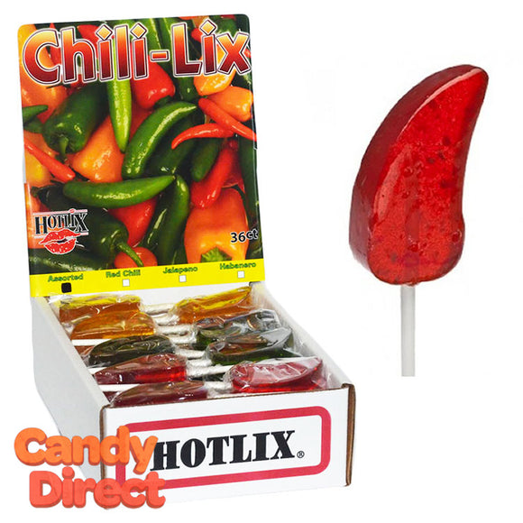 Chili Lix Suckers Box - 24ct