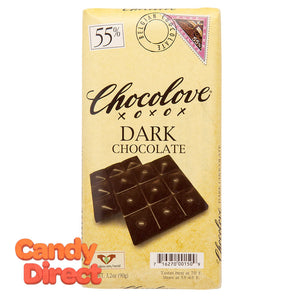 Chocolove 55% Dark Chocolate 3.2oz Bar - 12ct