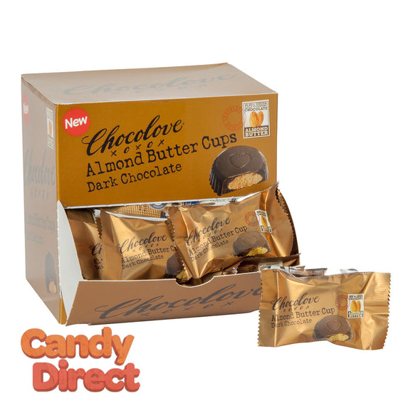 Chocolove Dark Chocolate Almond Butter Cups 0.6oz - 50ct