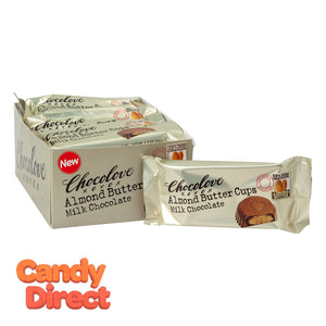 Chocolove Milk Chocolate Almond Butter Cups 1.2oz - 12ct