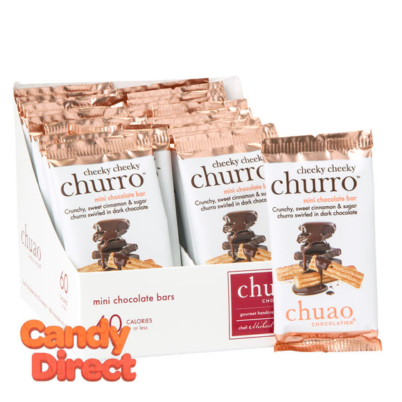 Chuao Cheeky Cheeky Churro Mini Dark Chocolate 0.39oz Bar - 24ct