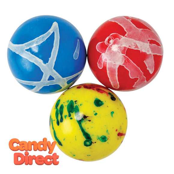 Clever Candy Assorted Jawbreakers With Gum Center 2.25 Inches - 26.6lbs