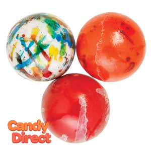 Clever Candy Assorted Wrapped Jawbreakers With Candy Center 2.25 Inches - 28.3lbs