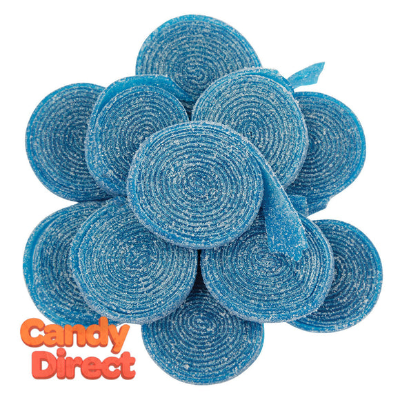 Clever Candy Berry Blue Sour Rolled Belts - 6.6lbs