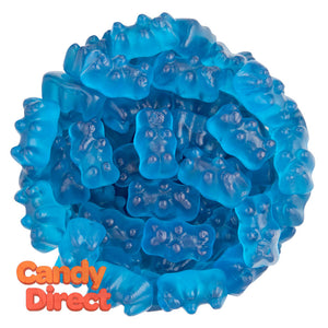 Clever Candy Boppin Blue Raspberry Flavored Gummy Bears - 6.6lbs