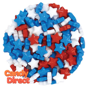 Clever Candy Red White And Blue Dextrose Starzmania - 10lbs