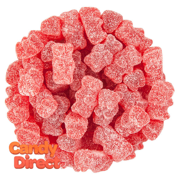 Clever Candy Sour Tart Cherry Flavored Gummy Bears - 6.6lbs