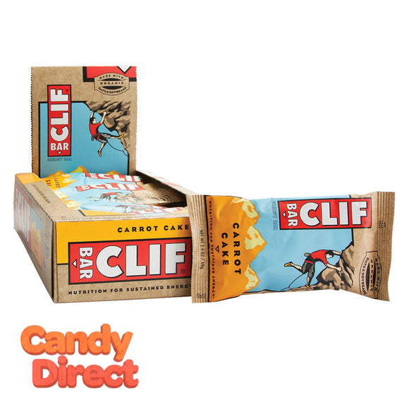 Clif Carrot Cake Bar 2.4oz Bar - 12ct