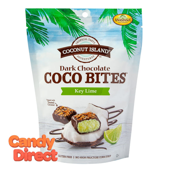 Coconut Island Anastasia Coco Bites Key Lime 5oz Pouch - 6ct