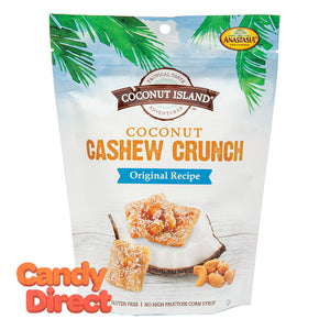 Coconut Island Anastasia Coconut Cashew Crunch Original Recipe 5oz Pouch - 6ct