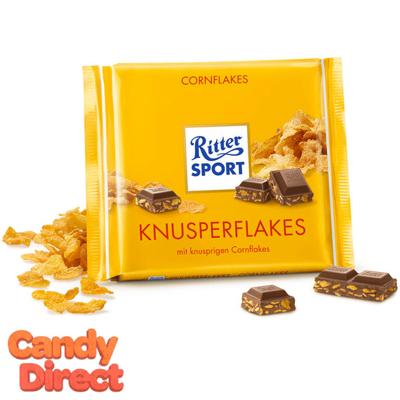 Cornflakes Ritter Sport Milk Chocolate - 10ct