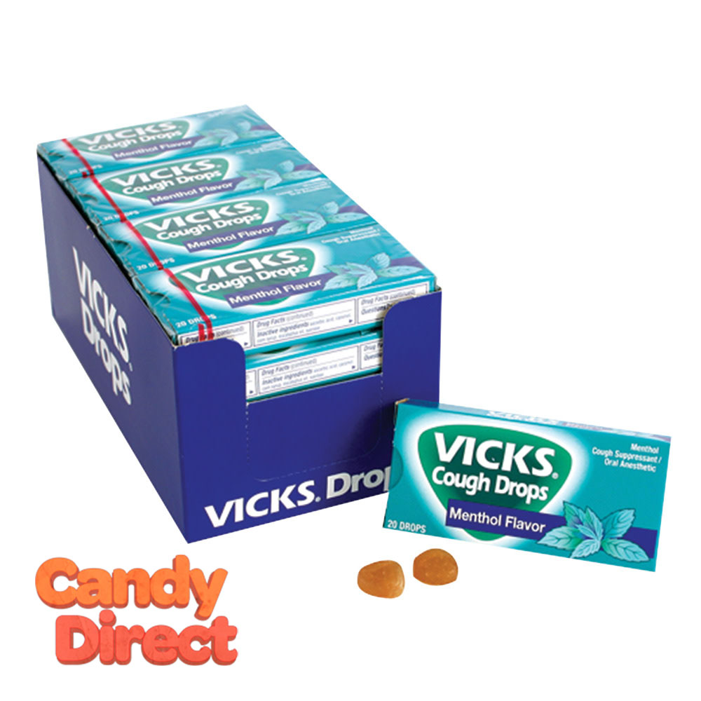 Cough Drops Vick's Menthol 20ct