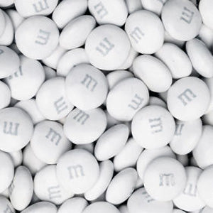 black and white m&ms