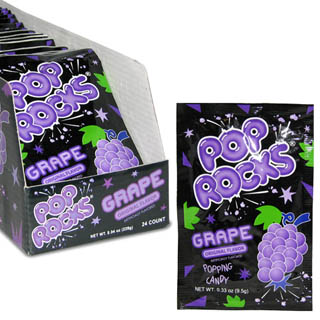 Grape Pop Rocks - 24ct – CandyDirect.com